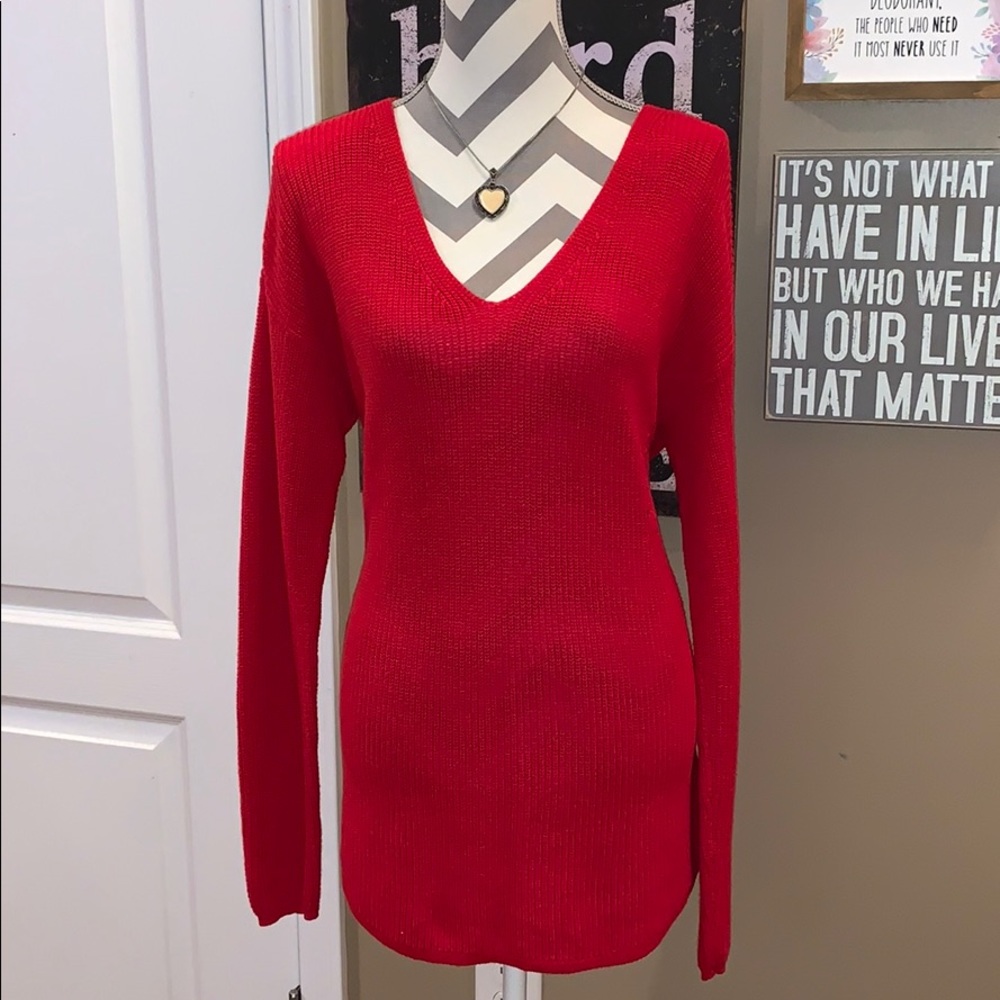 🌹a.n.a Red Sweater